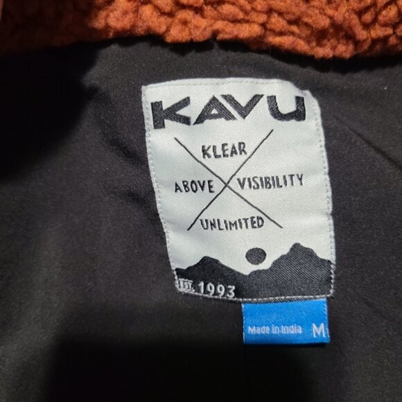 KAVU Women's Pinesdale Sherpa Fleece Jacket sz M - Picture 6 of 8